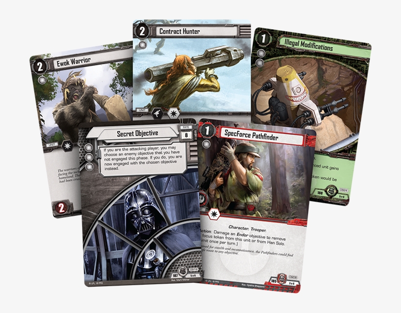 Swc24 Cardfan - Star Wars Lcg Solo's Command, transparent png download