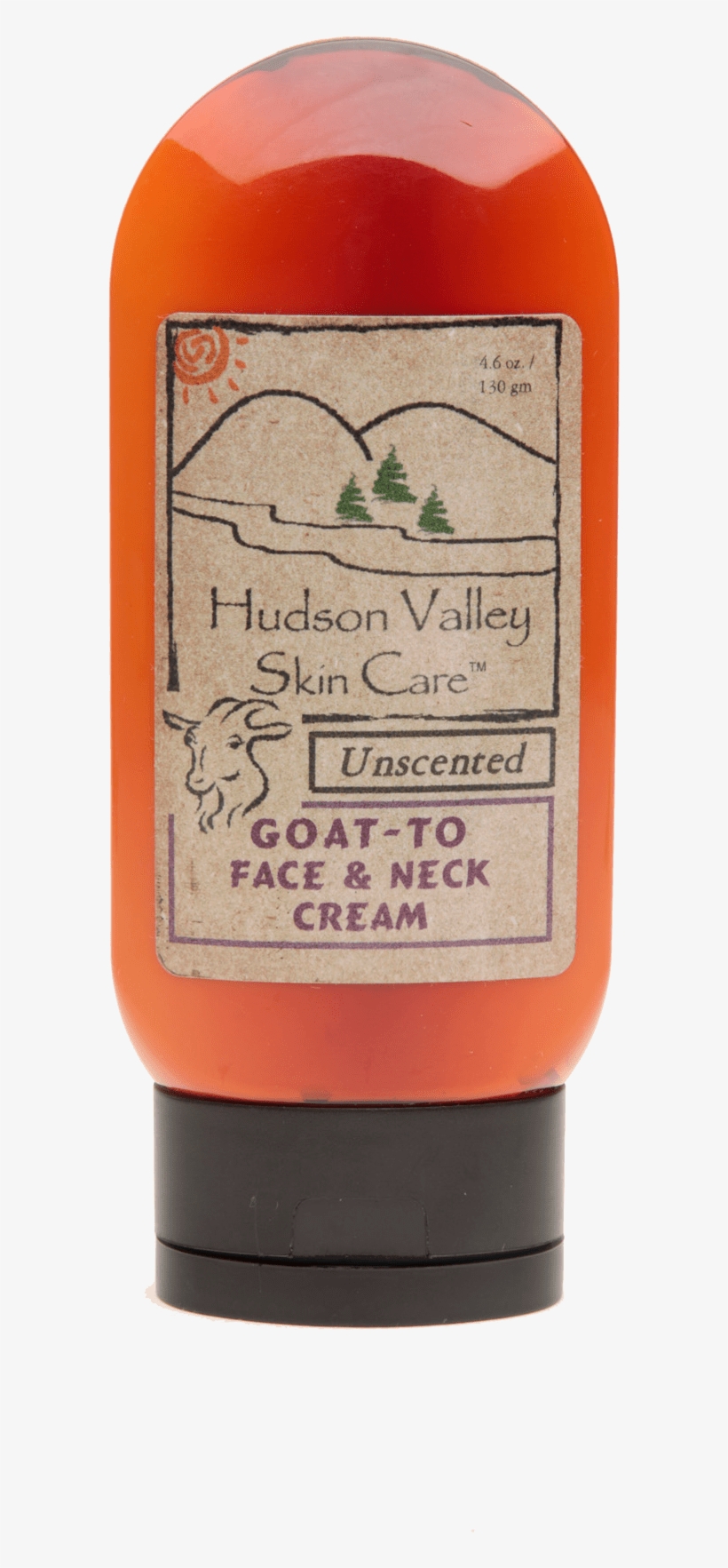 “goat-to” Face And Neck Cream - Glass Bottle, transparent png download