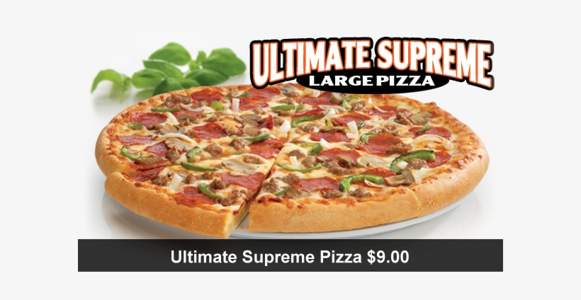 Ultimate Supreme $9 - Pizza, transparent png download