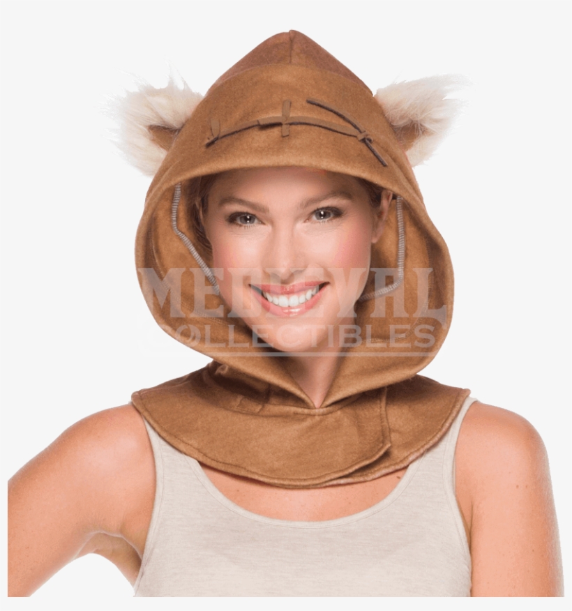 Star Wars Ewok Hood - Adult Ewok Hood, transparent png download