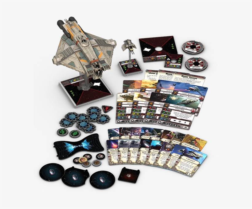 3jndg8x - Fantasy Flight Games Star Wars X-wing: Ghost Expansion, transparent png download