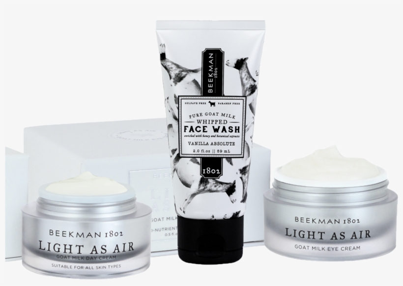 Light As Air Daytime Beauty Collection - Beekman 1802 Pure Goat Milk Whipped Face Wash In Vanilla, transparent png download