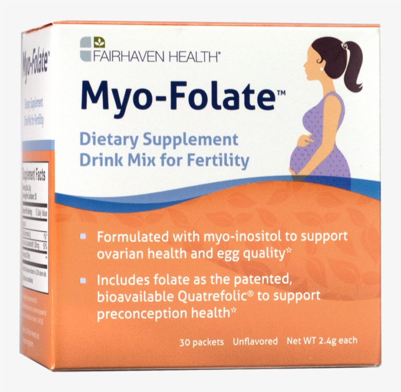 Myo-folate Drink Mix For Fertility - Folate, transparent png download