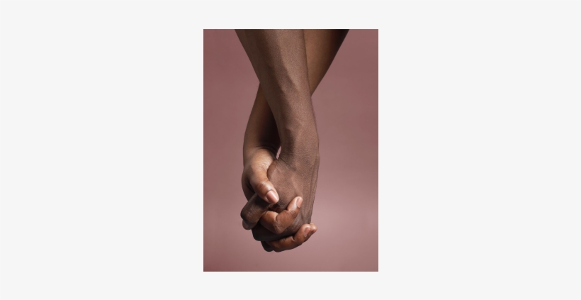 062612 Health Hiv Day Black Couple Holding Hands - Black Hands Holding Hands, transparent png download