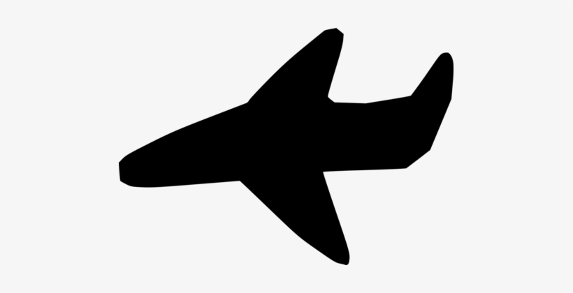 Airplane Computer Icons Karmann-ghia Do Brasil Silhouette - Icon, transparent png download