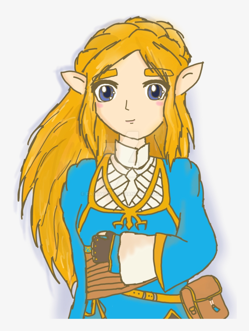 Breath Of The Wild By Faithyart - The Legend Of Zelda, transparent png download