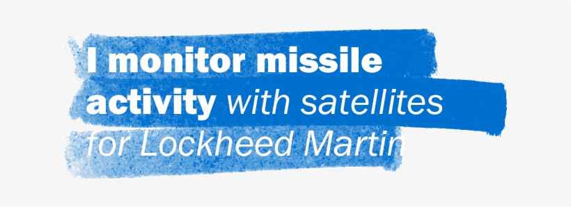 I Monitor Missile Activity With Satellites For Lockheed - Satellite, transparent png download