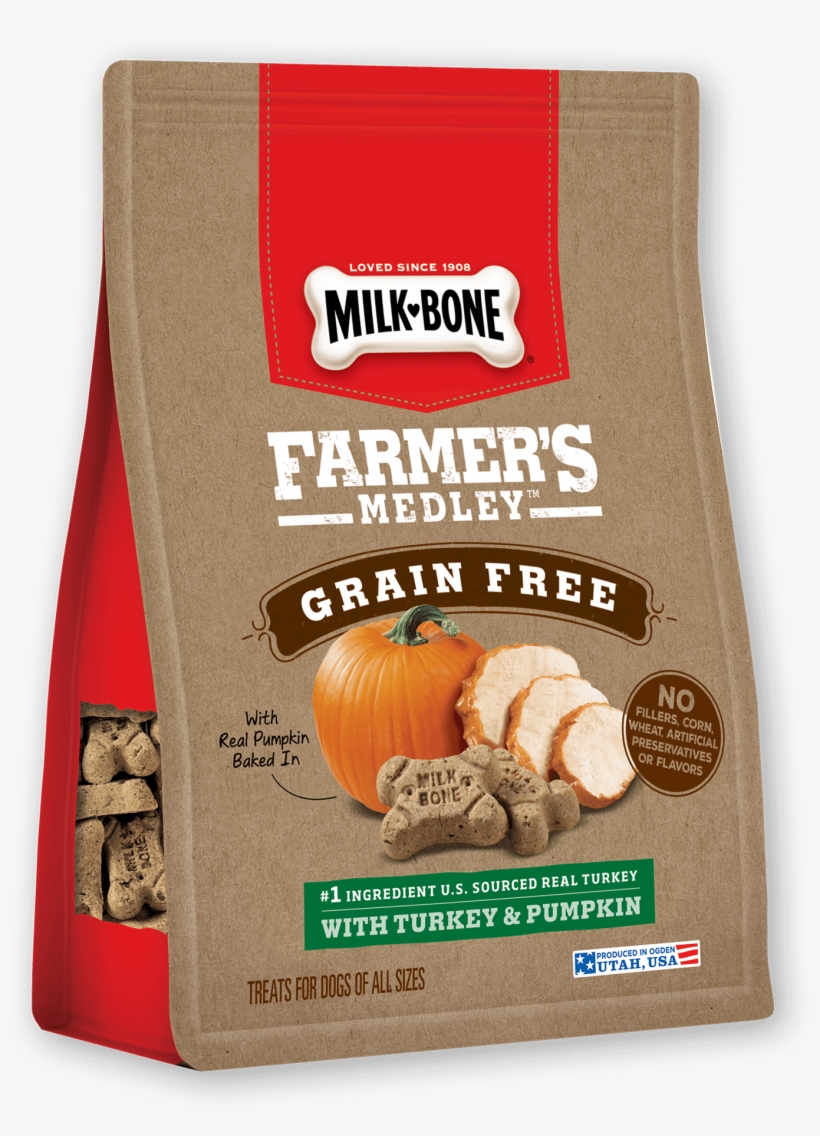 Dog Biscuits With No Fillers - Milk Bone Farmers Medley, transparent png download