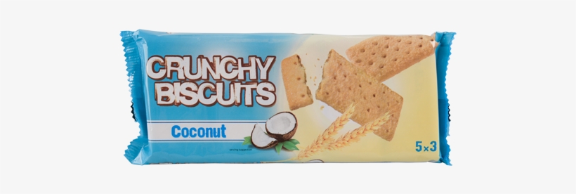 Crunchy Biscuits 5x3pcs 207g Coco - Graham Cracker, transparent png download