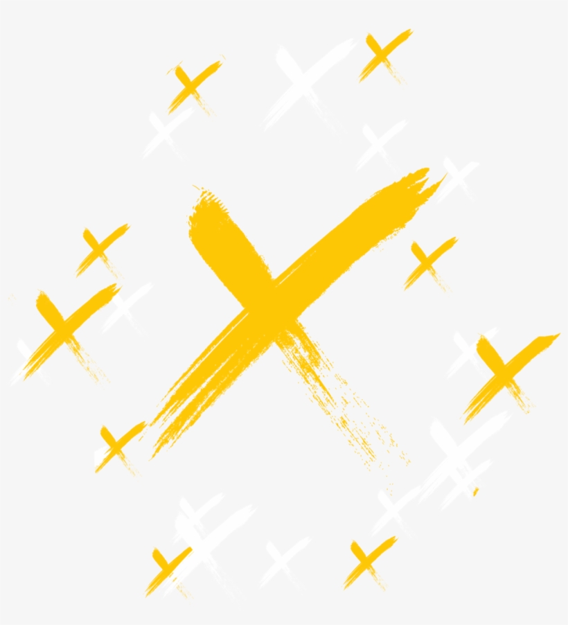 X Marks The Spot Yoga Leggings, transparent png download