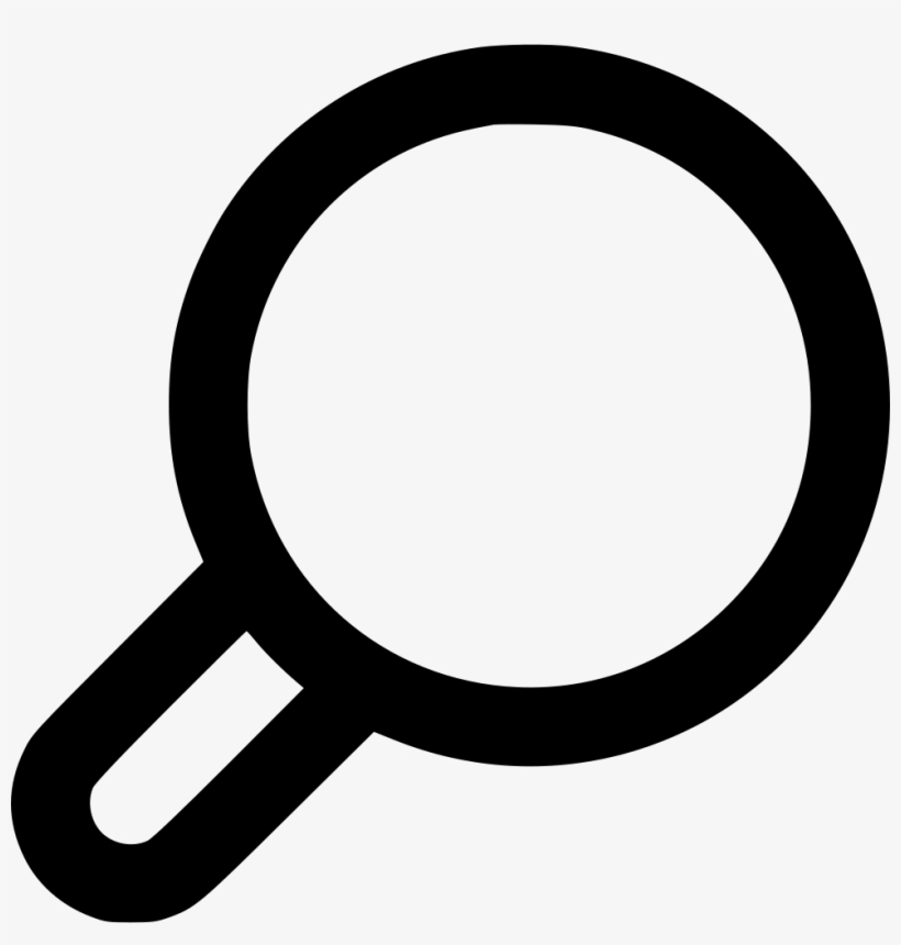 Hand Mirror - - Magnifying Glass, transparent png download
