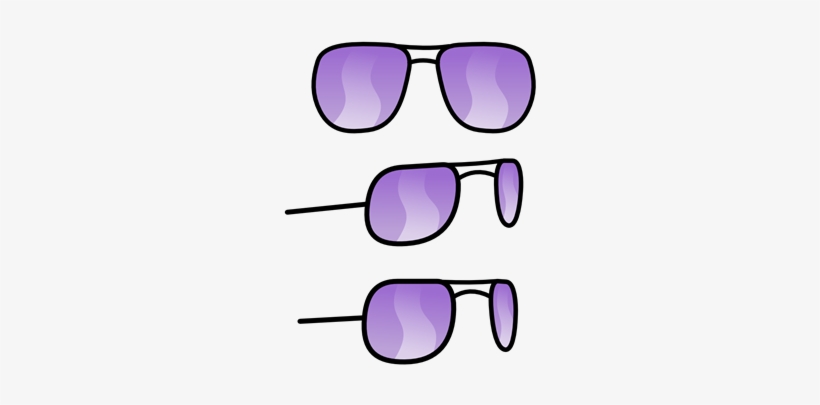 Vector - Aviator Glasses - Aviator Glasses Mlp, transparent png download