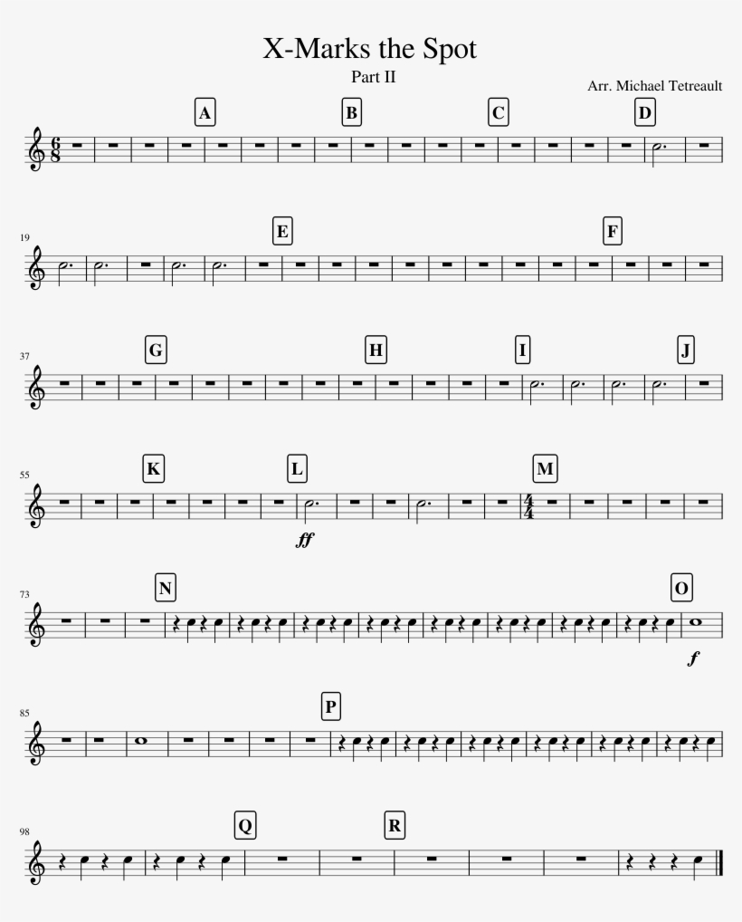 X Marks The Spot Part Ii Crash Cymbals - Ruan, transparent png download
