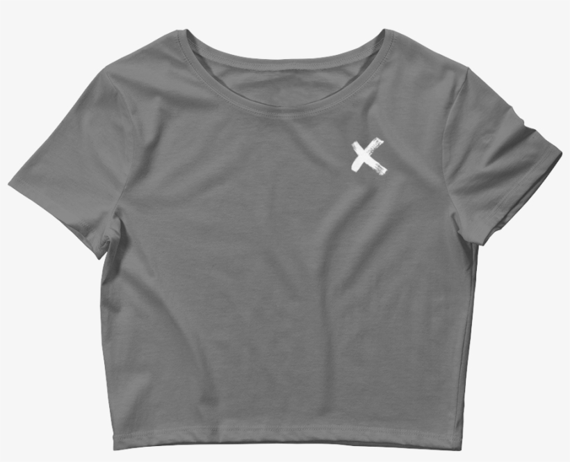 X Marks The Spot Crop Top, transparent png download