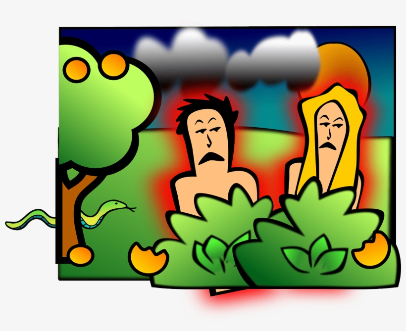 Biblical Nudity Has A Central Theme Running All Through - Adam And Eve Sad, transparent png download