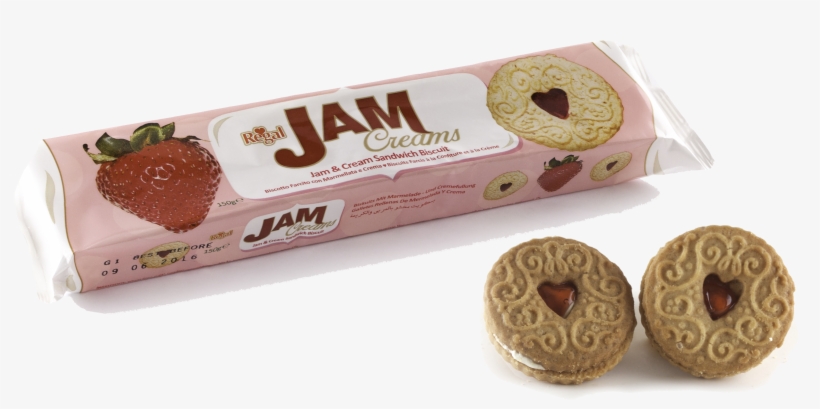 Sandwich Jam & Creams Biscuit - Portable Network Graphics, transparent png download