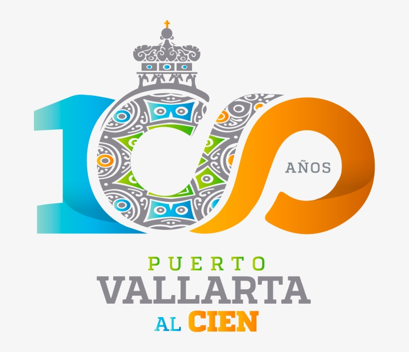 Puerto Vallarta Is Founded In - 100 Años Puerto Vallarta, transparent png download