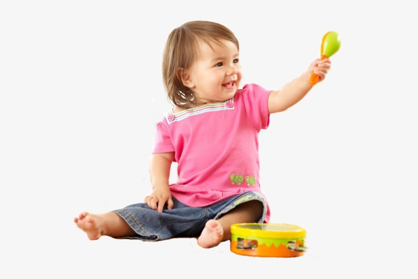 Music Is Played Throughout The Day And Children Have - Children Playing With Toy Instruments, transparent png download
