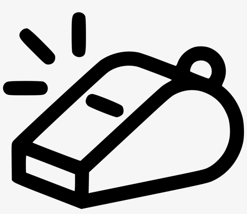 Png File - Whistle Black And White Png, transparent png download