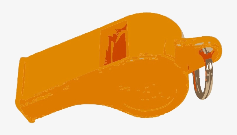 Whistle - Life Of Pi Orange Whistle, transparent png download