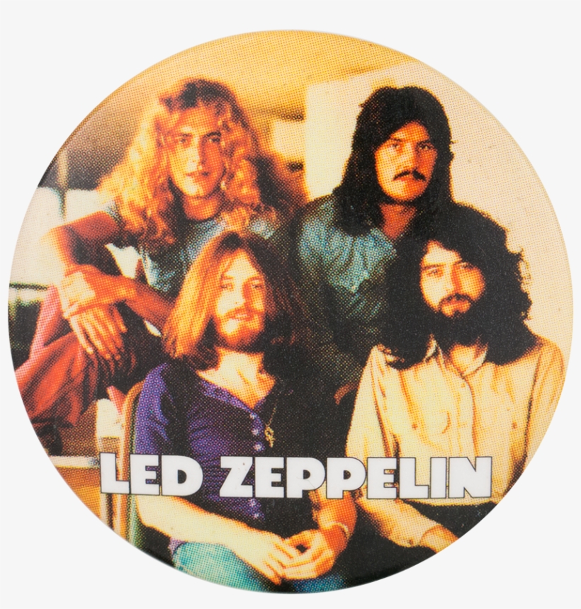 Led Zeppelin Music Button Museum - Led Zeppelin Buttons, transparent png download