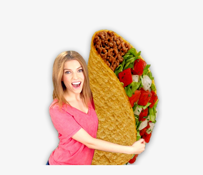 Image - Anna Kendrick Taco Bell, transparent png download