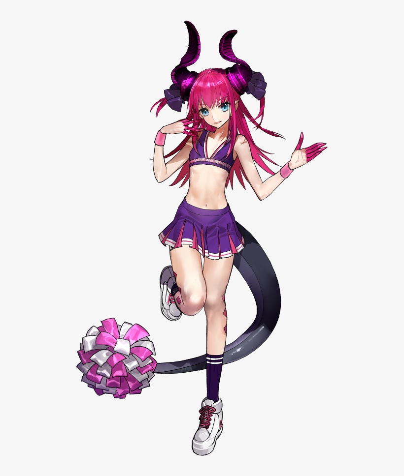 Elizabeth Báthory Extella Cheerleader - Fate Extella Medusa, transparent png download