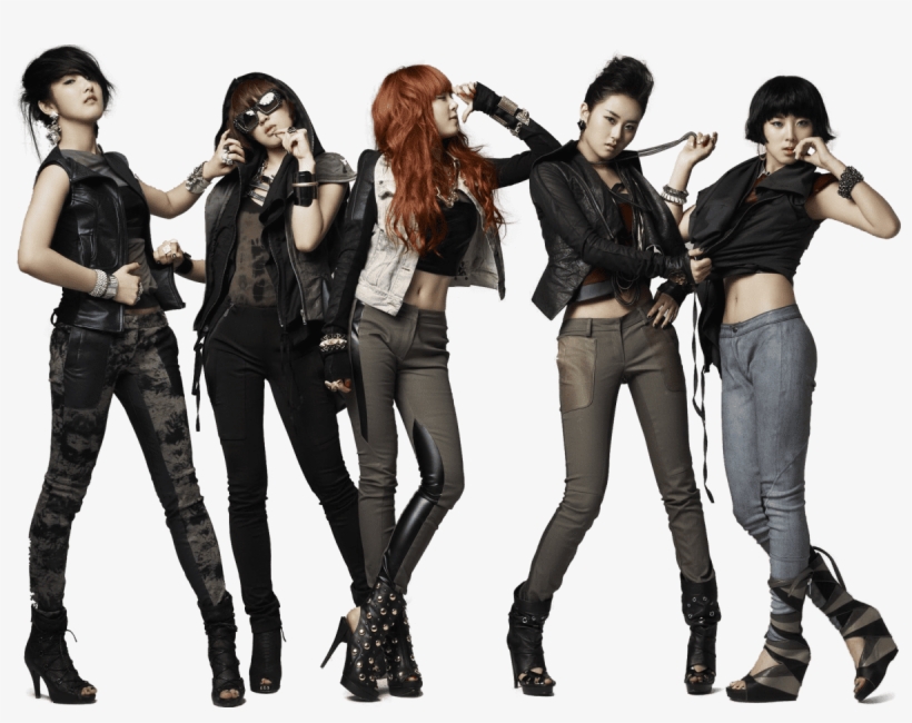 Hyuna, Gayoon, Jihyun, Jiyoon, Sohyun Profiles - 4 Minute Huh, transparent png download