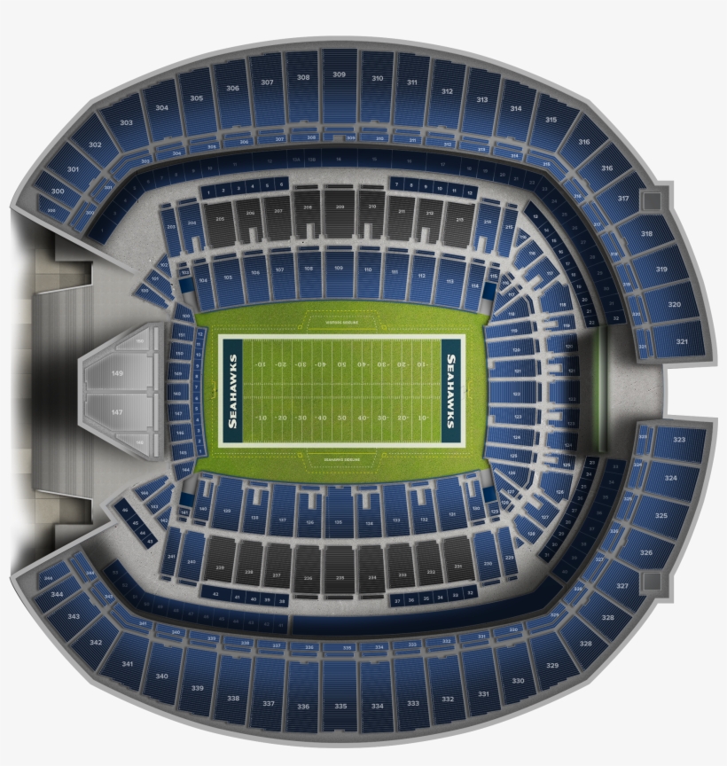 Arizona Cardinals At Seattle Seahawks At Centurylink - Centurylink Field, transparent png download