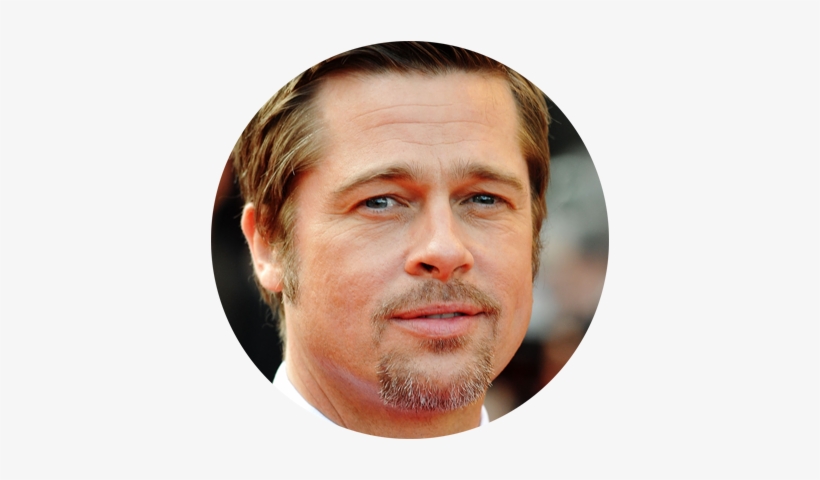 Download - Brad Pitt Without Goatee, transparent png download