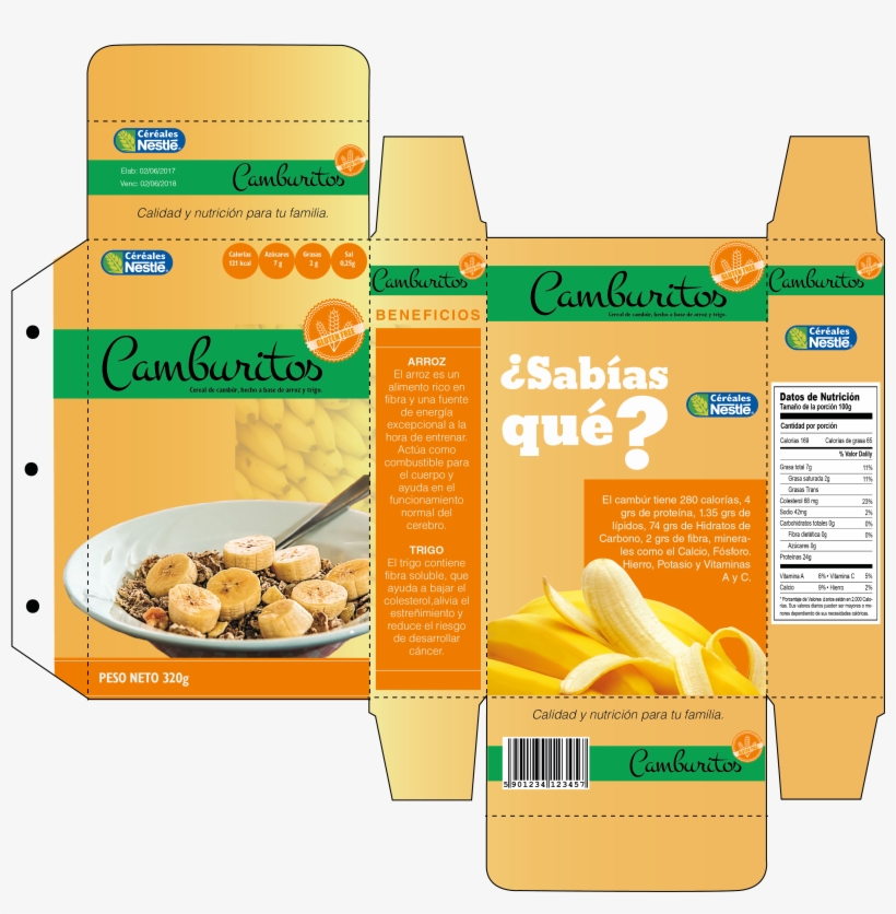Die-cut From A Cereal Box - Food & Nutrition Journal [book], transparent png download