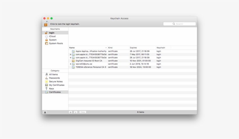 Macos Keychain Add 1 - Password, transparent png download