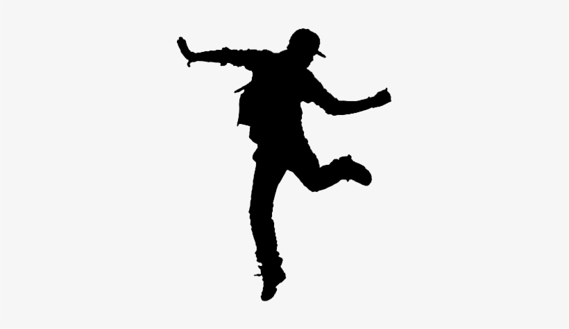 Hip Hop / Vidéoclip - Hip Hop Silhouette Png, transparent png download