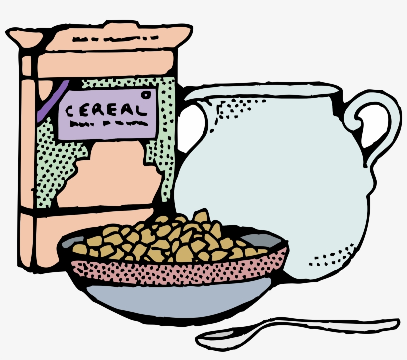Big Image - Cereals Clip Art Black And White, transparent png download