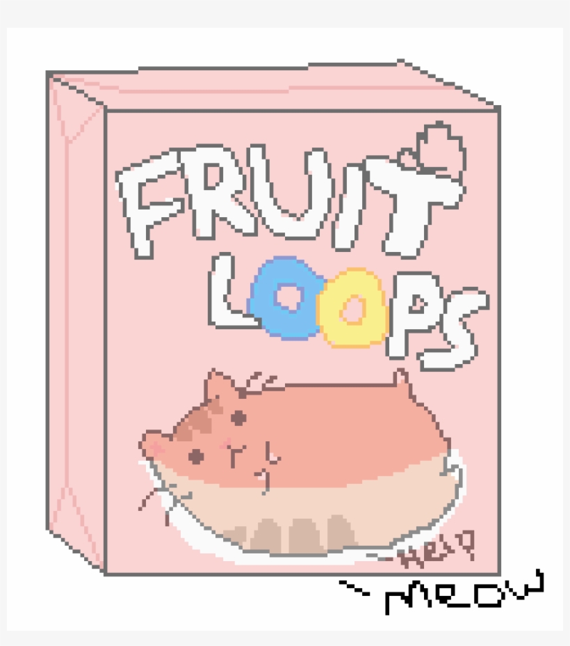 Kitty Stuck In A Cereal Box, transparent png download