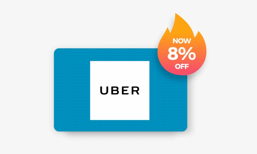 Limited Time Uber & Uber Eats Offer - Incomm Uber (email Delivery), transparent png download