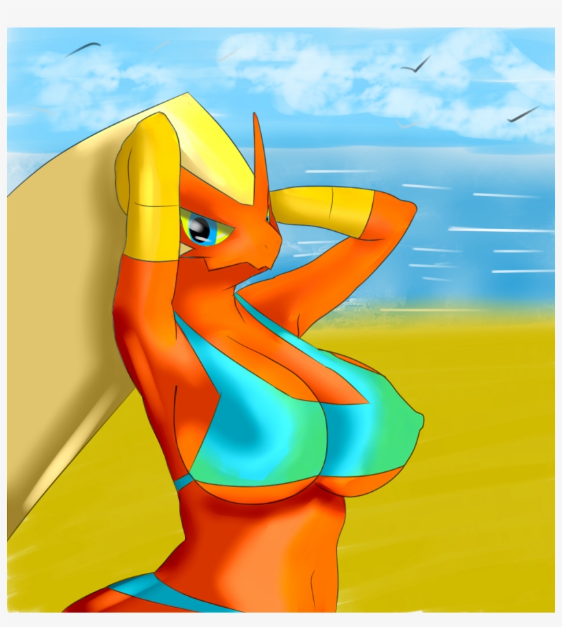 Hot Blaziken - Cartoon, transparent png download