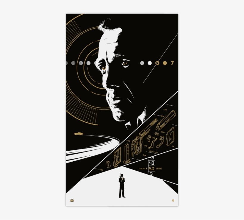 Check Out Moscati's Latest Movie Poster Art Below - Skyfall Poster Art, transparent png download