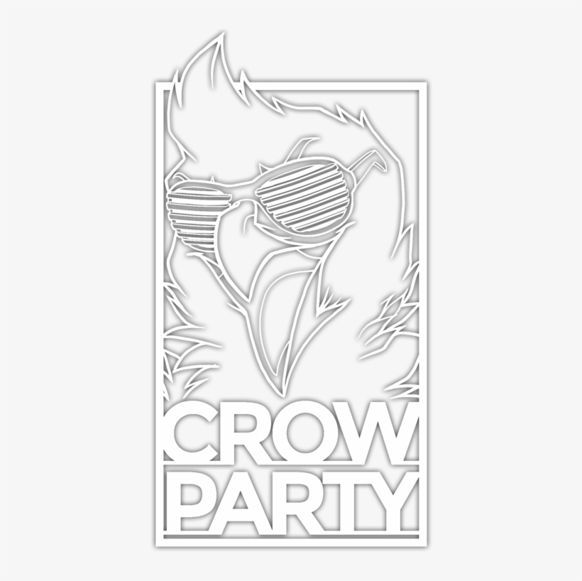 Crow-party - Printing, transparent png download
