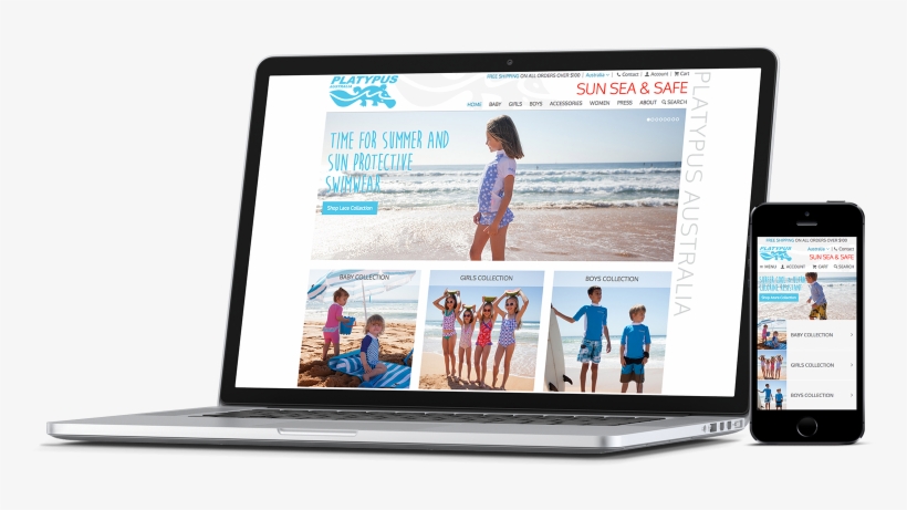 Platypus Australia Showcase Tablet And Phone - Platypus, transparent png download