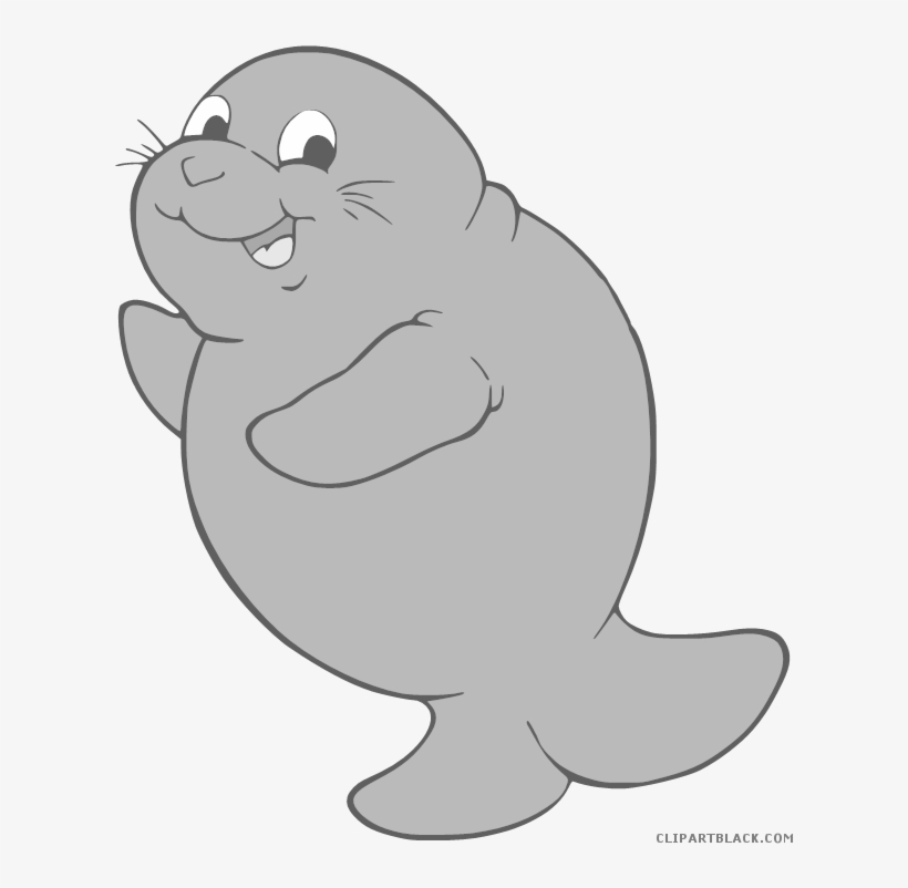 Collection Of Free Download On Spacetimecubevis Clip - Manatee Clipart, transparent png download