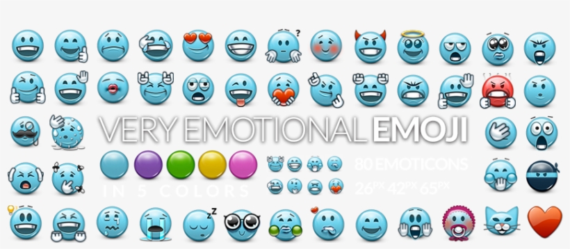 Emoji Version Of Very Emotional Emoticons - Baby Greeting Card, transparent png download