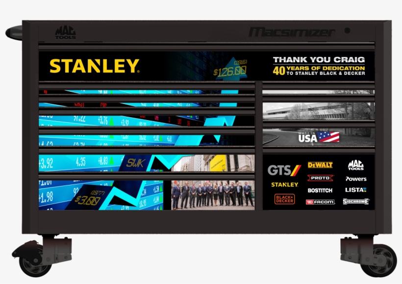 Mac Tools Graphic Box - Stanley Security, transparent png download