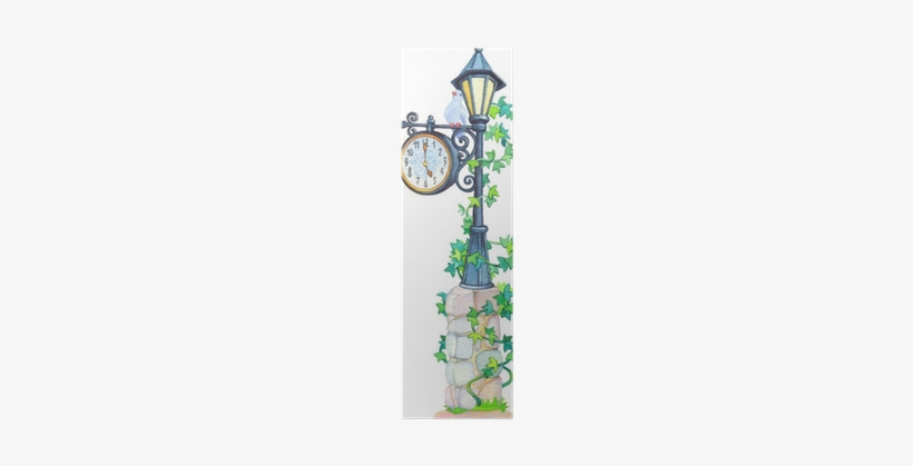 Watercolor Forged Lantern With A Pointer And Mechanical - Watercolor Painting, transparent png download