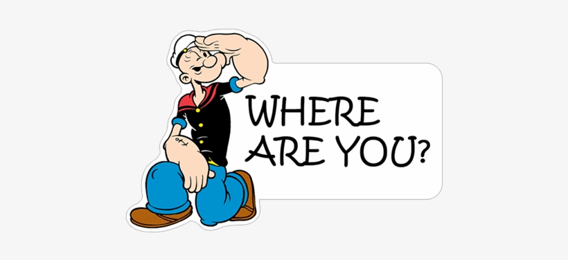 Viber Sticker «popeye» - Extraordinary You: The Life You're Meant, transparent png download