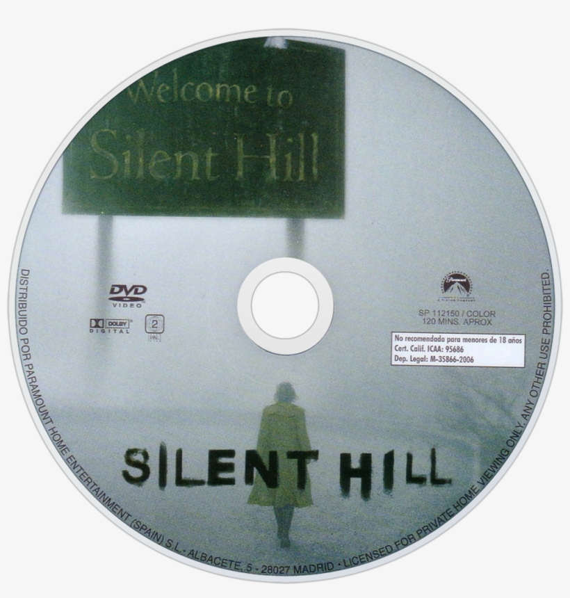 Silent Hill Dvd Disc Image - All Silent Hill Cd Logo, transparent png download
