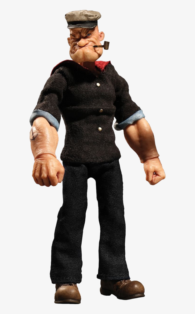 12 Collective 1/12th Scale Action Figure - Mezco One 12 Popeye, transparent png download