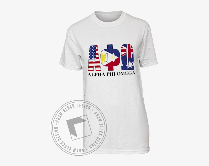 Iota Beta Capítulo Omega Psi Phi 2018-10 - Alpha Phi Omega Tshirt, transparent png download