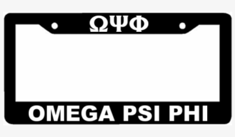 More Views - License Plate Frame Black Plastic, transparent png download