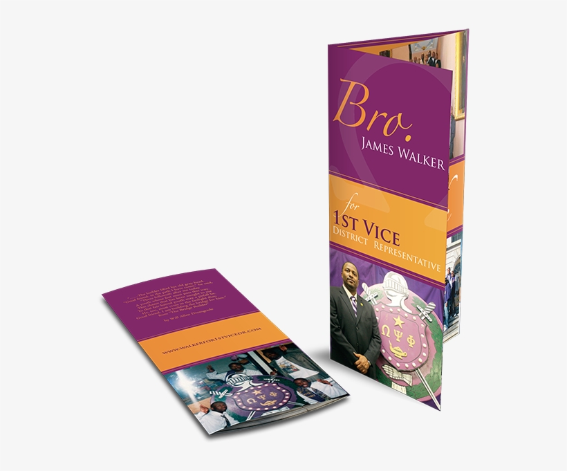James Walker Of Omega Psi Phi Fraternity, Incorporated - Flyer, transparent png download